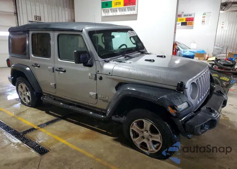 2019 Jeep Wrangler Unlimited Sport z USA, uszkodzony, nr VIN 1C4HJXDG8KW639341